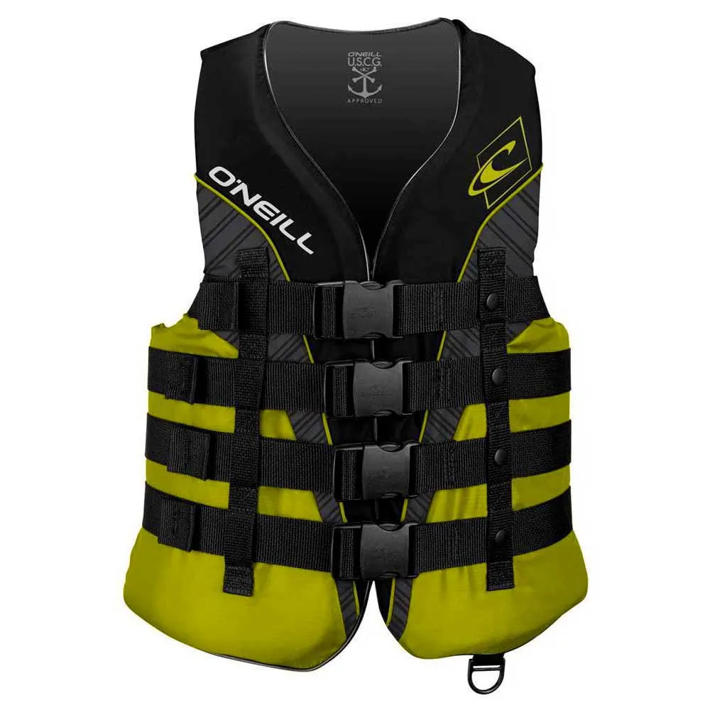 Купить O´neill wetsuits 4723eu-tf025-ch6-s Спасательный жилет Superlite 50N Ce Black / Lime / Smoke / Lime 55x30x10 7ft.ru в интернет магазине Семь Футов