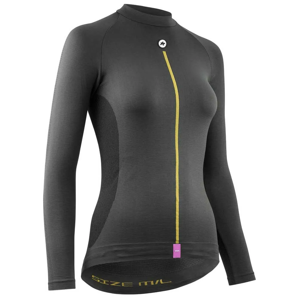 Купить Assos p12.40.456.1p.0 Базовый слой с длинным рукавом 2/3 P1 Anthracite Grey 30x25x2 7ft.ru в интернет магазине Семь Футов