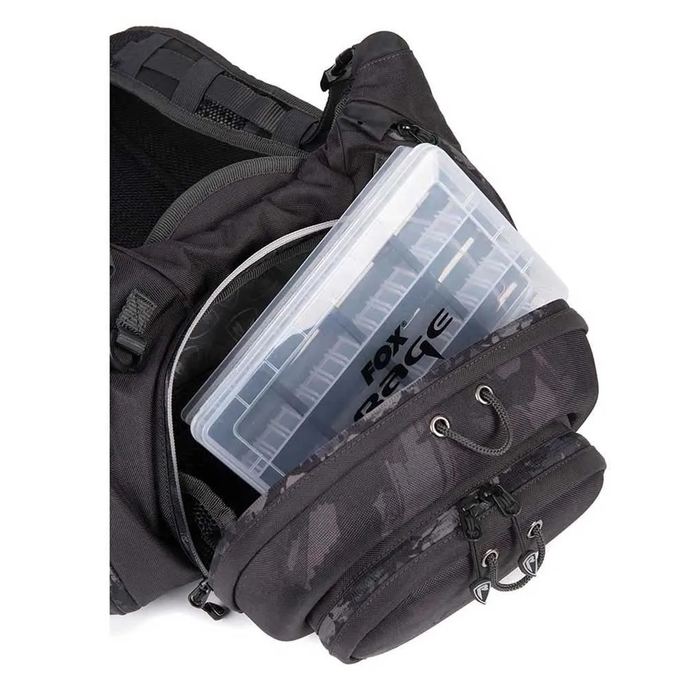 Купить Fox rage nlu150 поясная сумка Camo Voyager Chest Black Camo 40x30x20 7ft.ru в интернет магазине Семь Футов