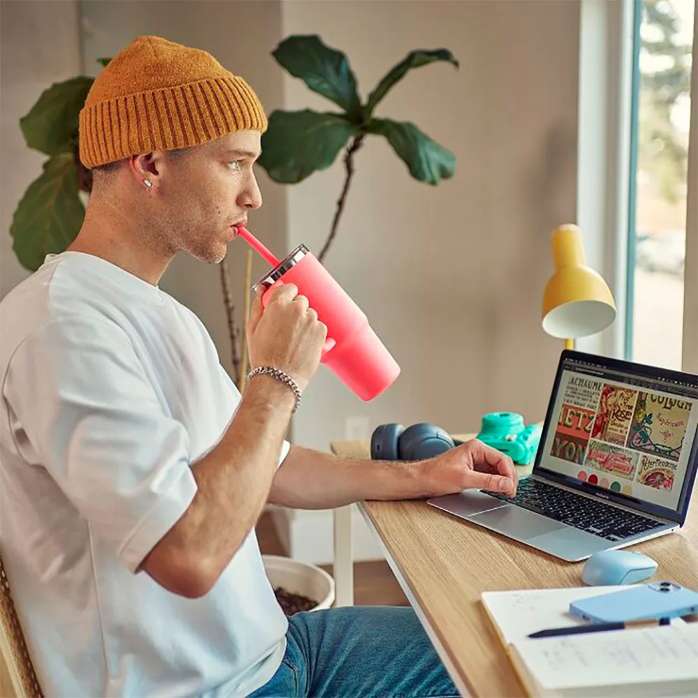 Купить Hydro flask tt24pscc668 термокружка Travel Tumbler Clear-24 Oz Popstar Pink 20x10x10 7ft.ru в интернет магазине Семь Футов