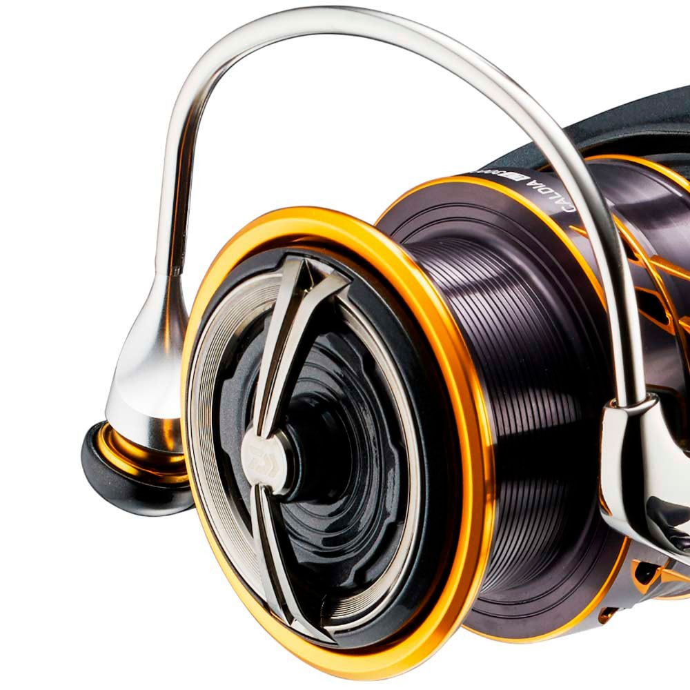 Купить Daiwa CALDIAMQ22LT2000SH Caldia MQ LT 2022 Спиннинговая Катушка  Black / Yellow / Grey 2000SH 7ft.ru в интернет магазине Семь Футов