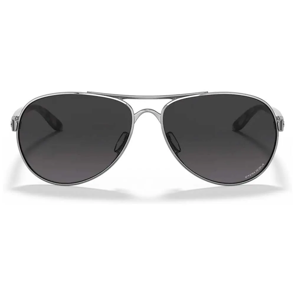 Купить Oakley OO4108-1956 Tie Breaker Prizm Солнцезащитные Очки Polished Chrome Prizm Grey Gradient/CAT3 7ft.ru в интернет магазине Семь Футов