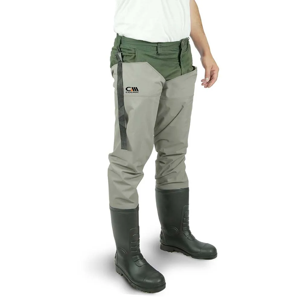 Купить Colmic wader20046 Дышащие вейдерсы Taslon Hip Grey 40x38x15 EU 46 7ft.ru в интернет магазине Семь Футов
