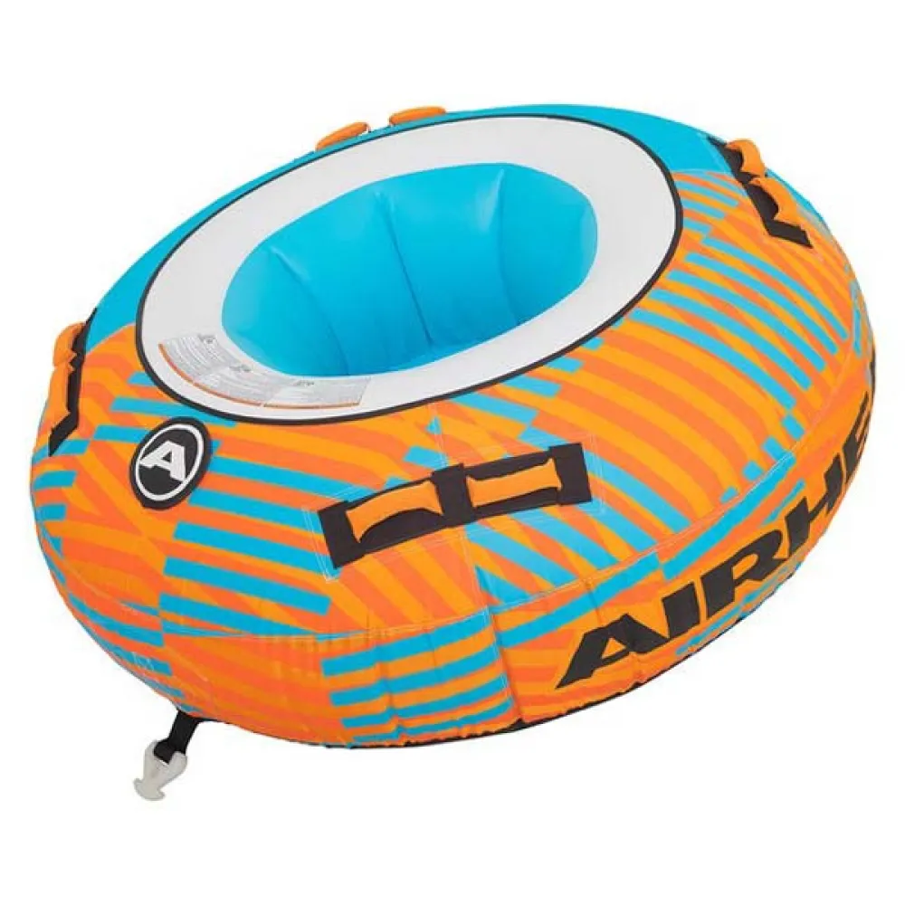 Купить Airhead 253-AHBT1329 буксируемая водная игрушка Big Bertha Light Blue / Orange 1-4 Places 7ft.ru в интернет магазине Семь Футов