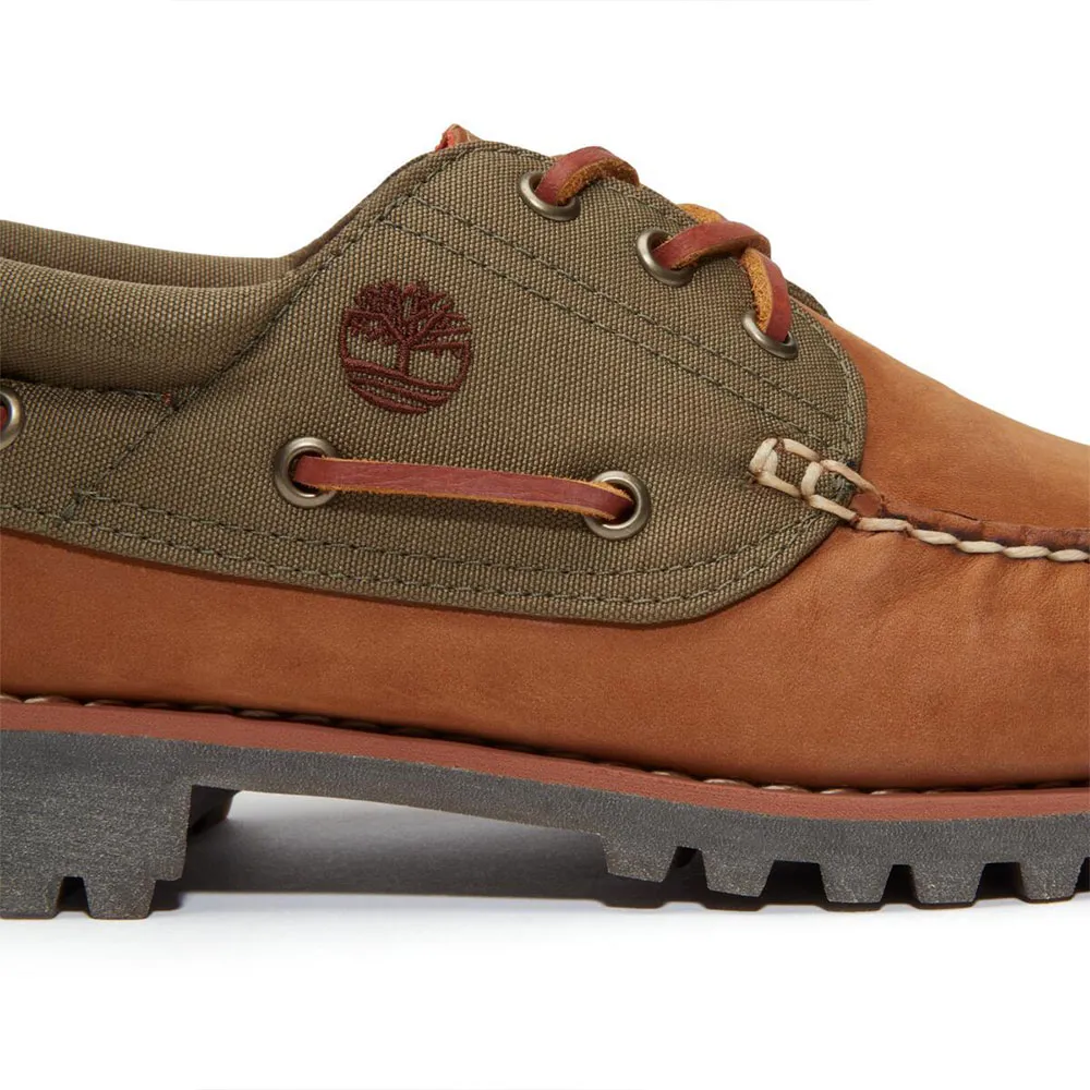 Купить Timberland tb0a6dxwem51m-110 Палубные туфли Authentic Medium Brown Nubuck 35x25x15 EU 45 7ft.ru в интернет магазине Семь Футов