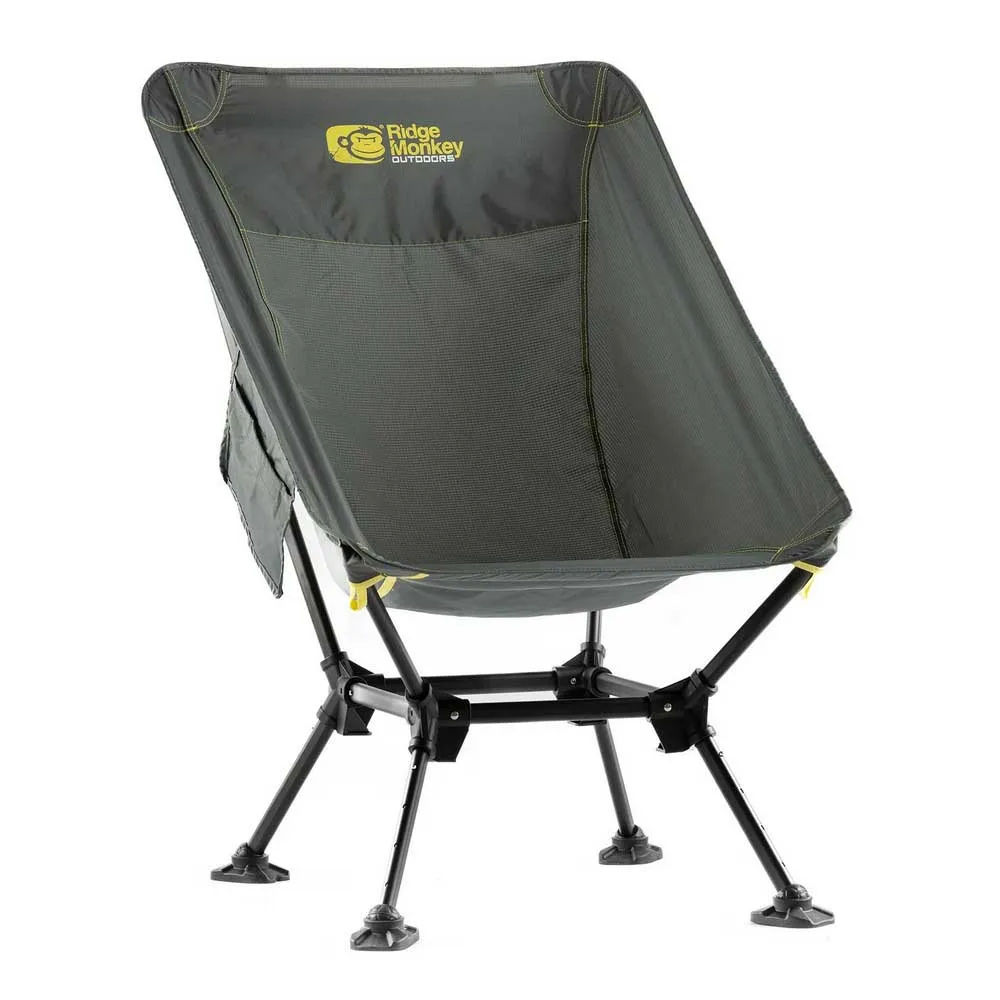 Купить Ridgemonkey out103-jet стул Alta High Dark Grey 40x20x20 81-110 x 65 x 94 cm 7ft.ru в интернет магазине Семь Футов