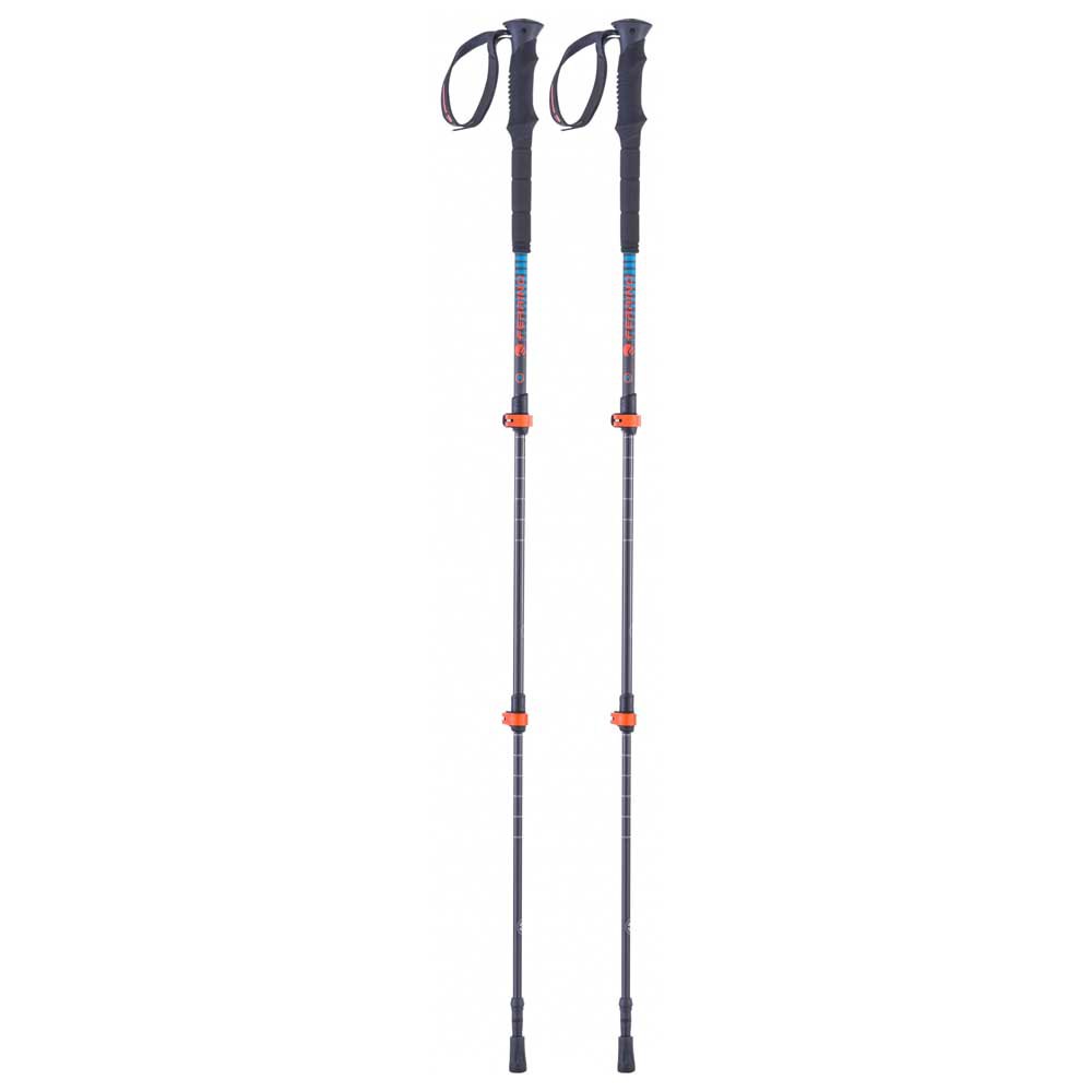 Купить Ferrino 78396HCU.1SIZ Stick Nuptse Поляки Голубой  Blue / Black 60-135 cm 7ft.ru в интернет магазине Семь Футов