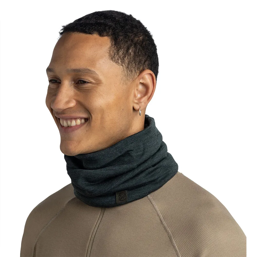 Купить Buff ® 113018.809.10.00 Шарф-хомут Merino Heavyweight Solid Forest 15x10x5 7ft.ru в интернет магазине Семь Футов