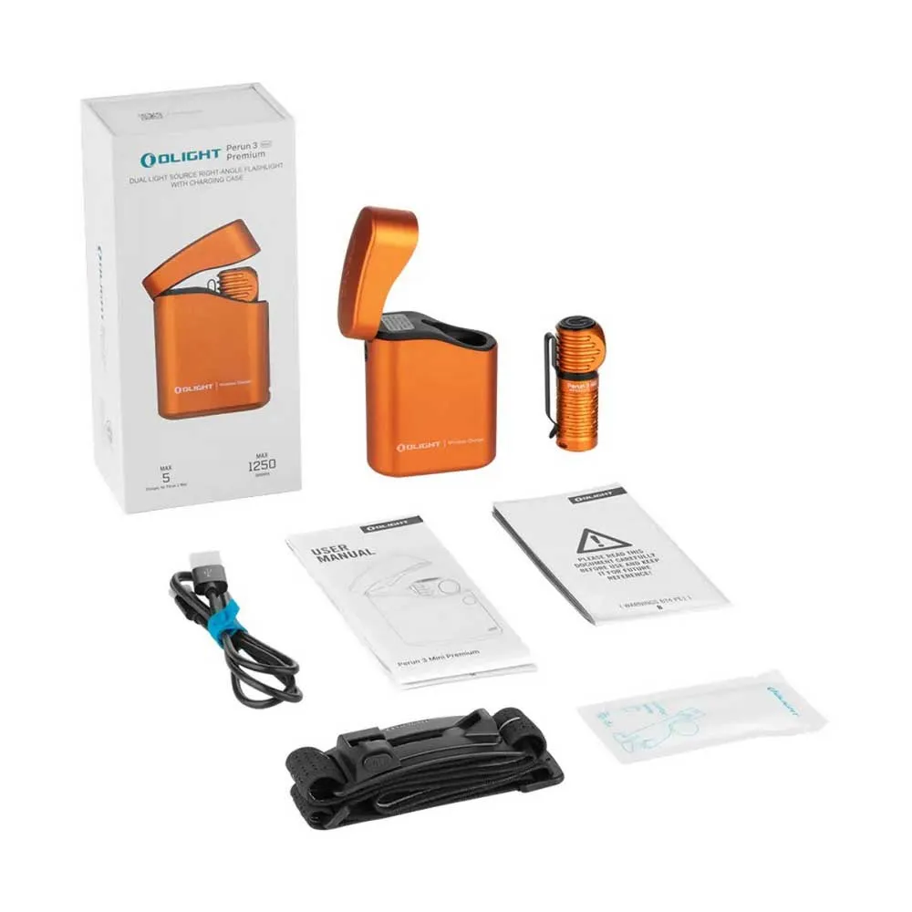 Купить Olight ol-1066 Фонарик Perun 3 Mini Premium Orange 30x20x10 1250 Lumens 7ft.ru в интернет магазине Семь Футов