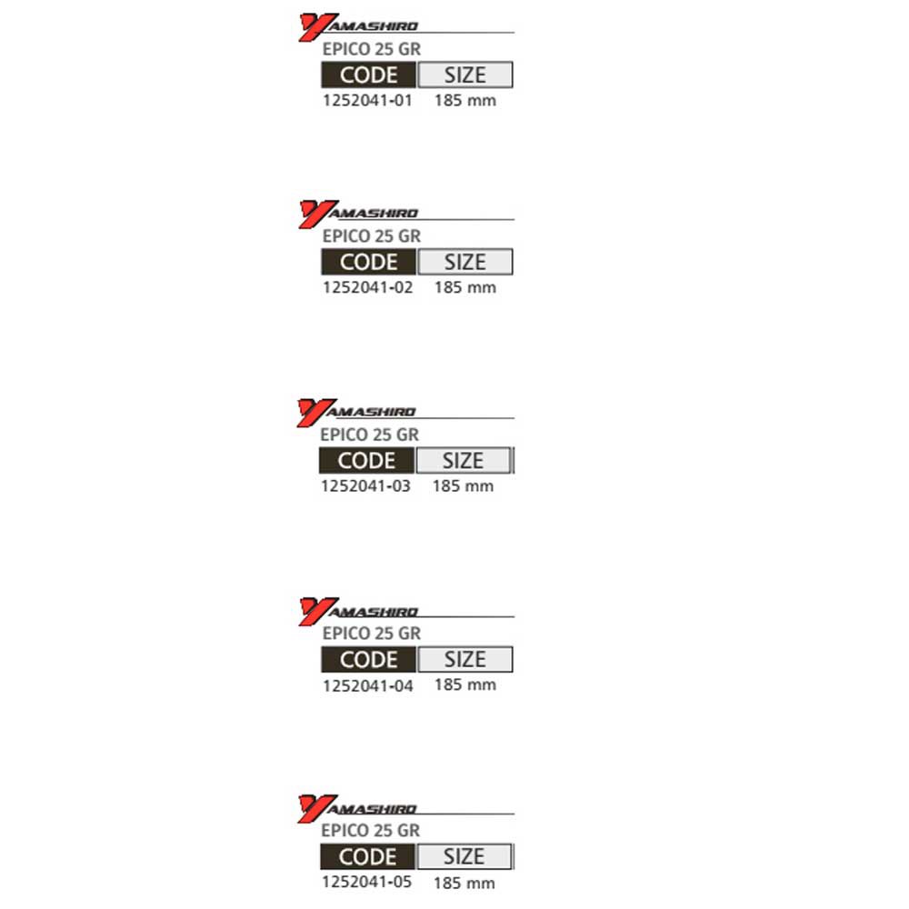 Купить Yamashiro 1252041-02 Epico Пескарь 185 mm 25g Золотистый 02 7ft.ru в интернет магазине Семь Футов