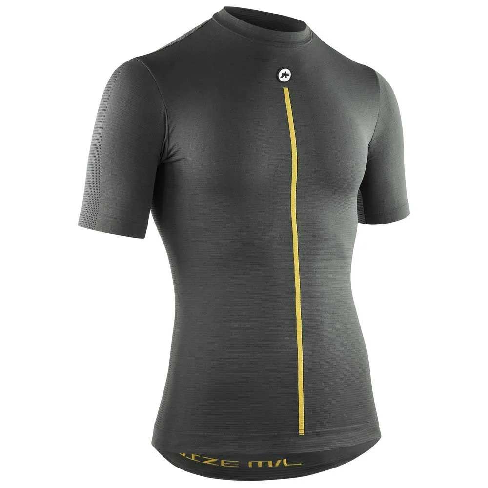 Купить Assos P11.40.452.1P.II Базовый слой с коротким рукавом 2/3 P1 Серый Anthracite Grey II 7ft.ru в интернет магазине Семь Футов