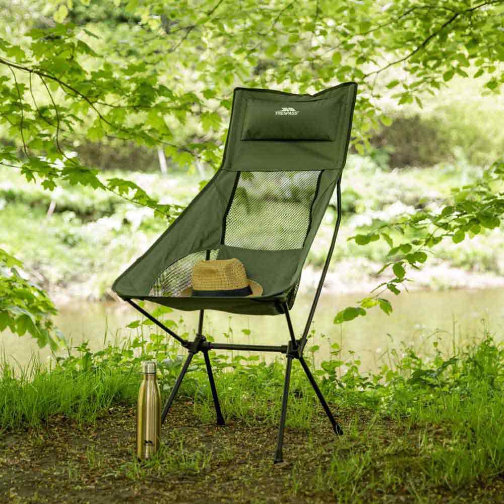Купить Trespass UUACMITR0028-OLI-EACH Roost Tall Lightweight Складной стул Зеленый Olive 7ft.ru в интернет магазине Семь Футов
