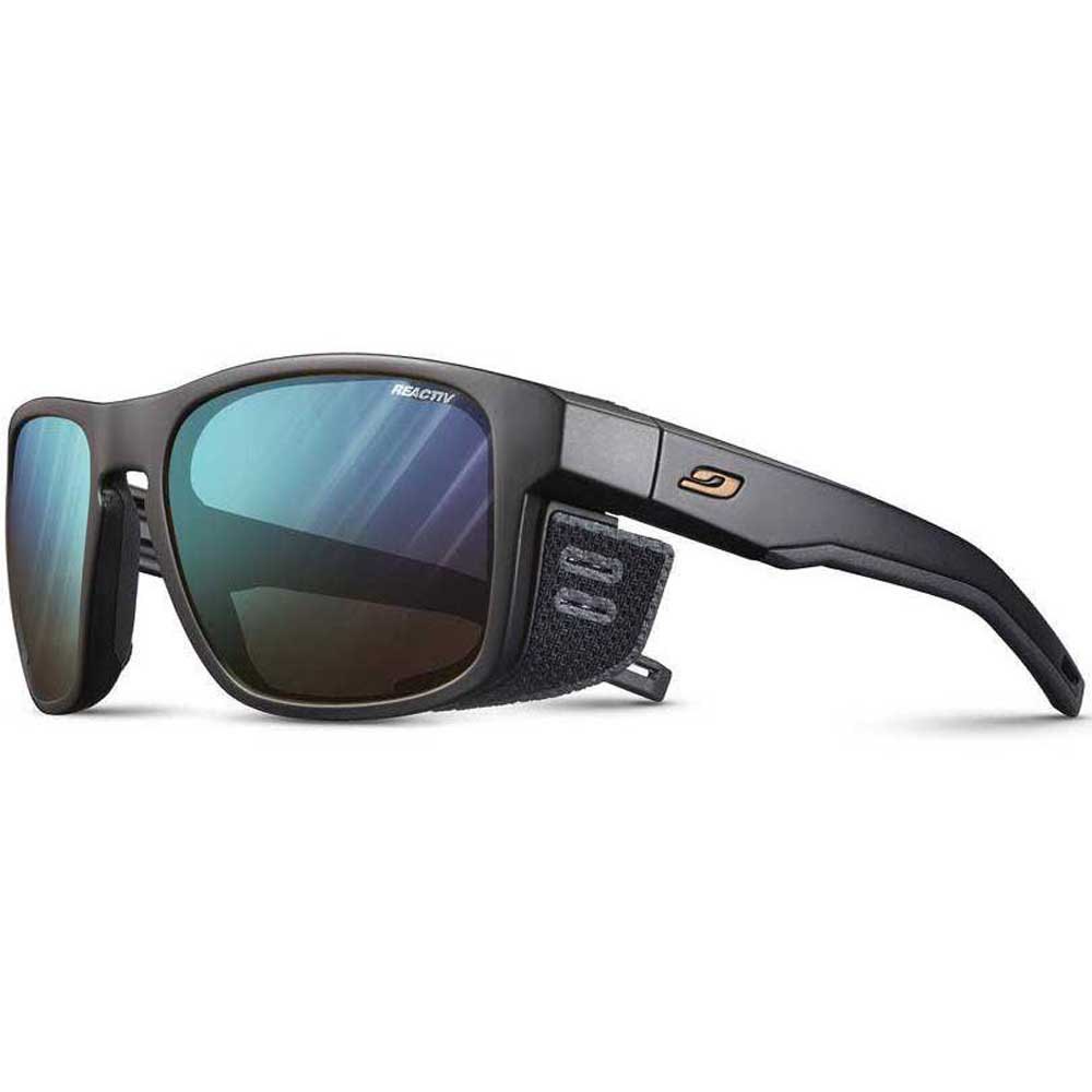 Купить Julbo J5443614 Shield M Солнцезащитные Очки Фотохромные Black / Black / Yellow / Brown Reactiv Perforomance 2-4/CAT2-4 7ft.ru в интернет магазине Семь Футов