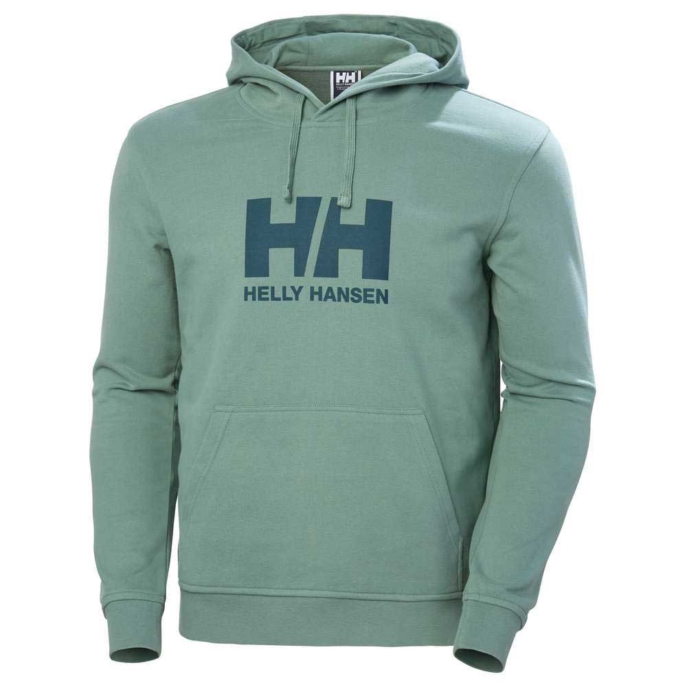 Купить Helly hansen 33977_489-XL Толстовка Толстовка Logo Зеленый Cactus XL 7ft.ru в интернет магазине Семь Футов