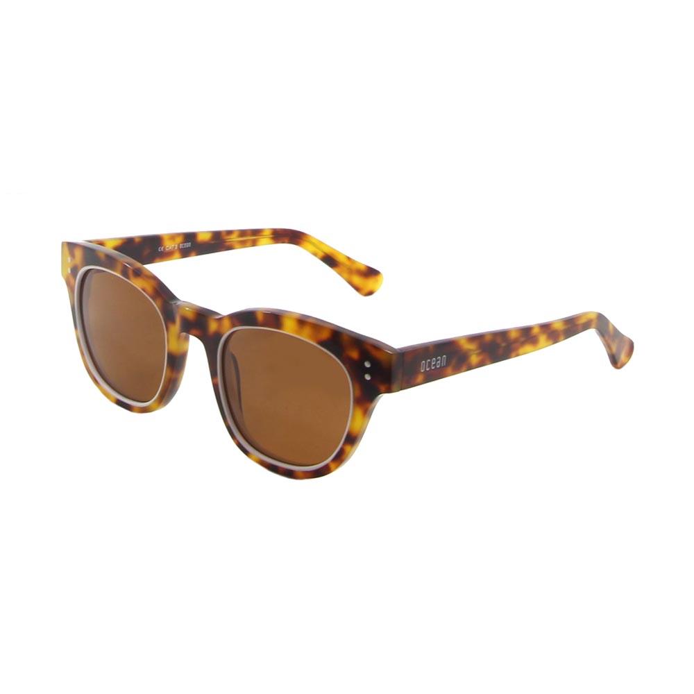 Купить Ocean sunglasses 62000.98 Солнцезащитные очки Santa Cruz Demy Brown White Ring/CAT3 7ft.ru в интернет магазине Семь Футов