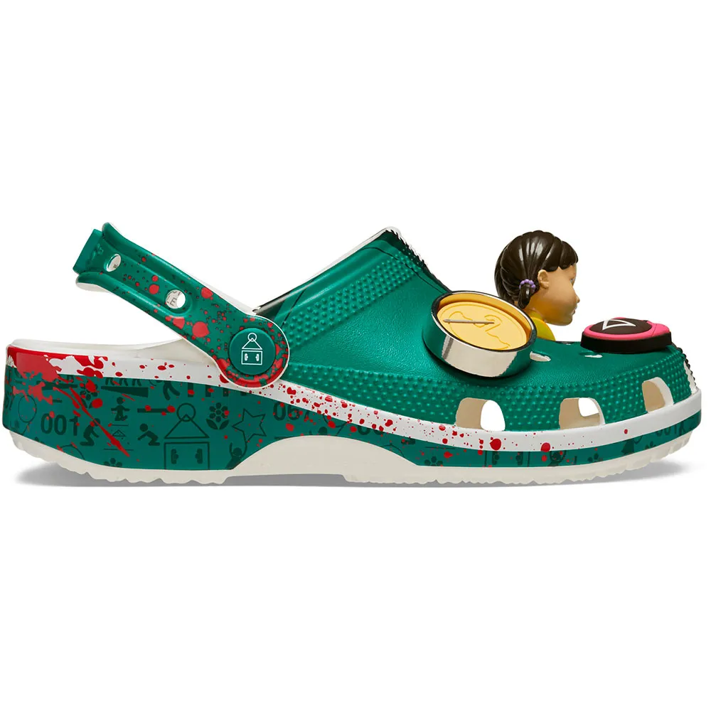 Купить Crocs 210224-90h-m5/w7 Деревянные башмаки Squid Game Classic Multi 35x25x15 EU 37 7ft.ru в интернет магазине Семь Футов