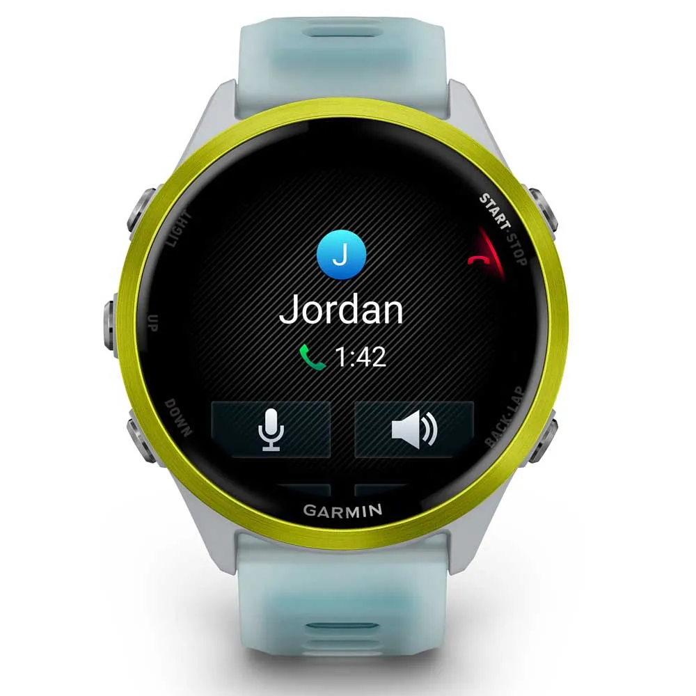 Купить Garmin 010-02971-01 Reloj Forerunner 570 47 mm Голубой  Amp Yellow Aluminum / Translucent Whitestone / Turquoise 7ft.ru в интернет магазине Семь Футов