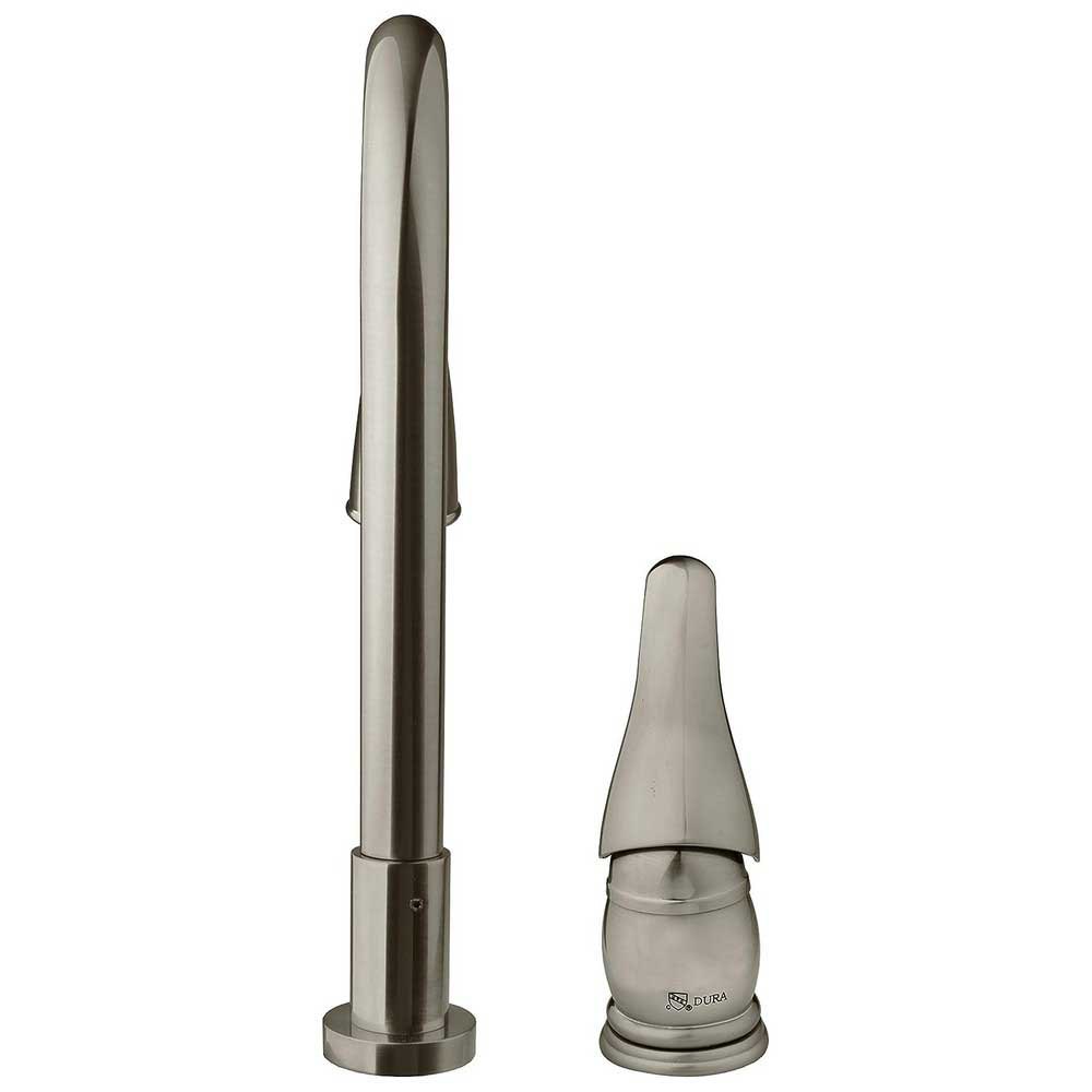 Купить Dura faucet 621-DFNMK503SN Вытяните кухонный водопроводный кран Серебристый Satin Nickel 38.1 cm 7ft.ru в интернет магазине Семь Футов