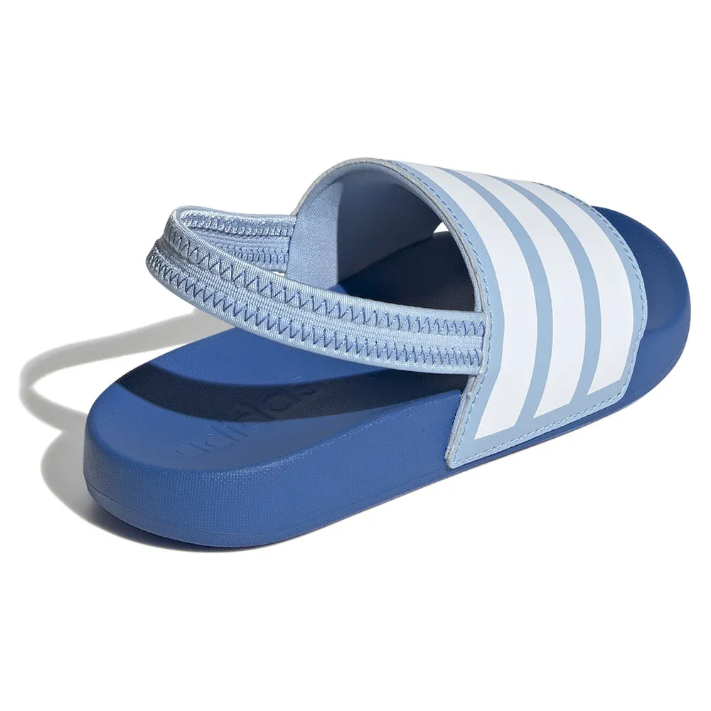 Купить adidas jr5332/31 Детские шлёпанцы для бассейна Adilette Estrap Clear Sky / Cloud White / Bright Royal 32x20x10 EU 31 7ft.ru в интернет магазине Семь Футов