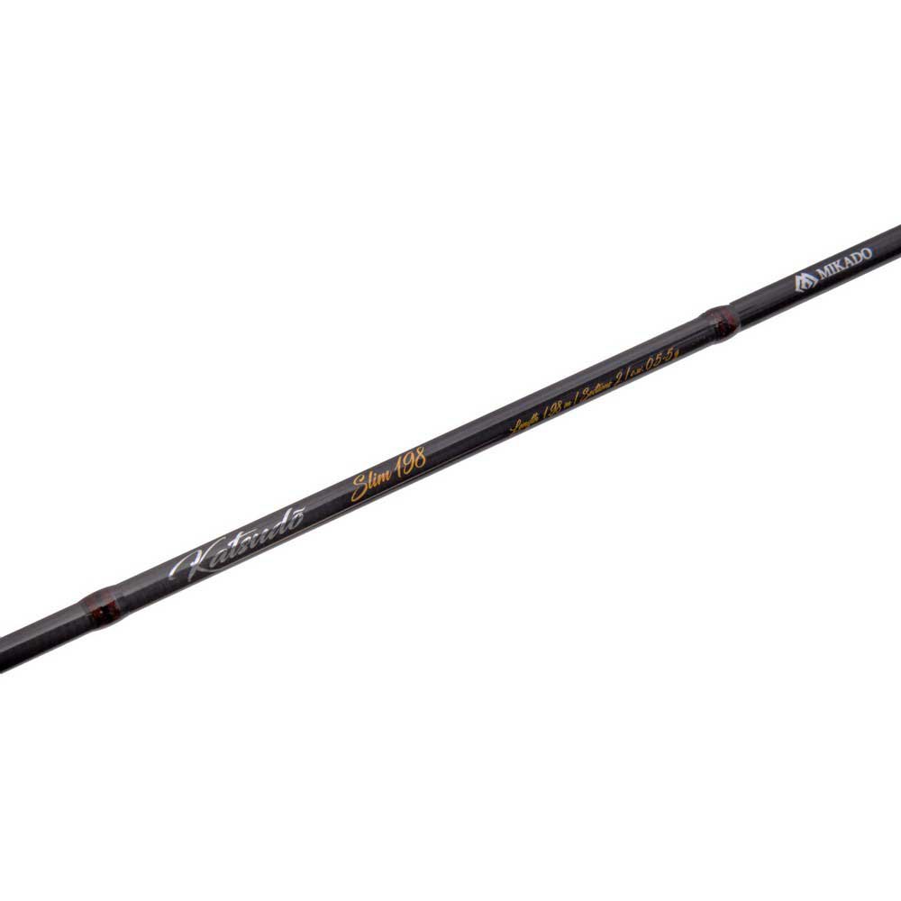 Купить Mikado WAA679-229 Katsudo Slim Спиннинговая Удочка Черный Black 2.29 m 7ft.ru в интернет магазине Семь Футов