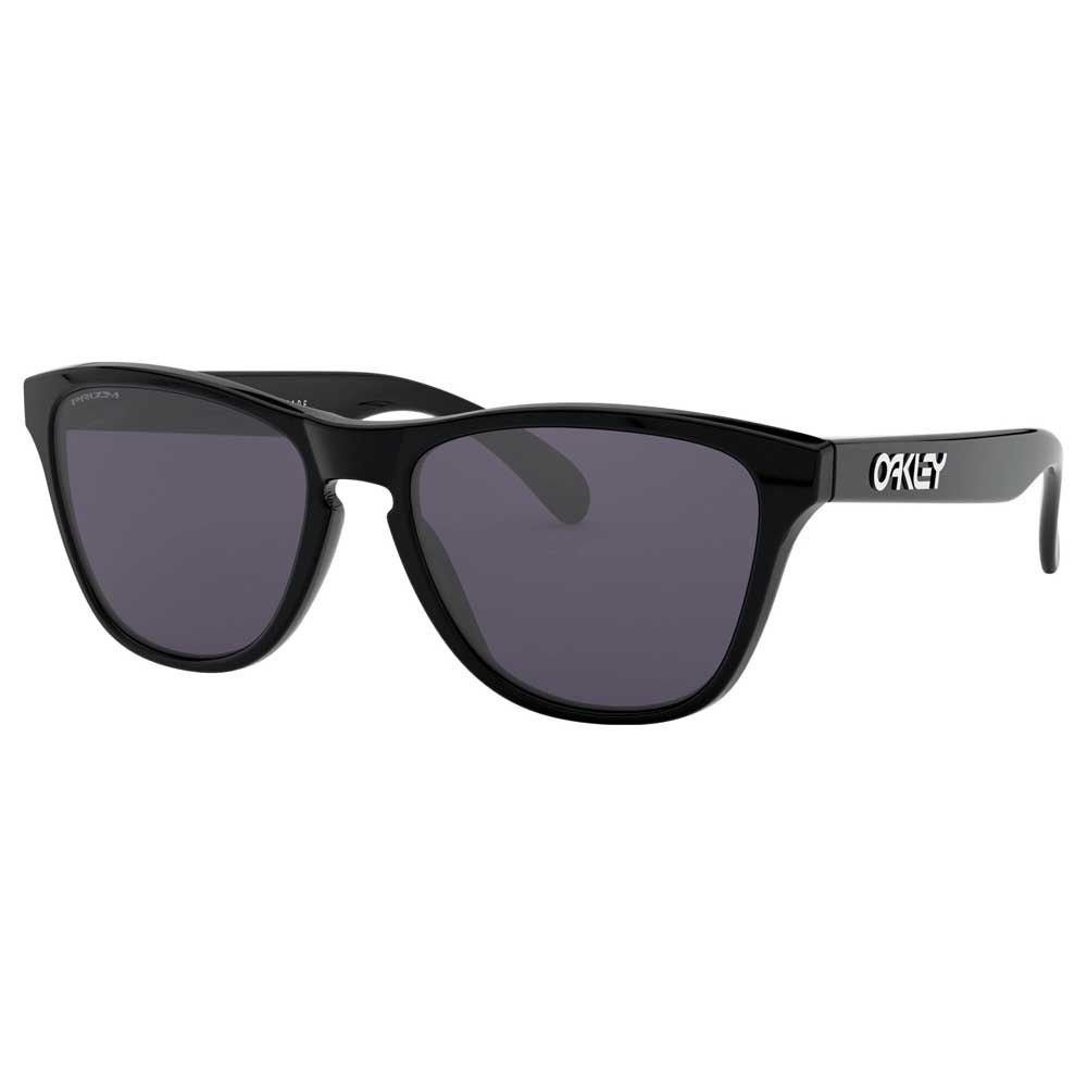 Купить Oakley OJ9006-2253 Frogskins XS Prizm Gray Солнцезащитные Очки Polished Black Prizm Grey/CAT3 7ft.ru в интернет магазине Семь Футов