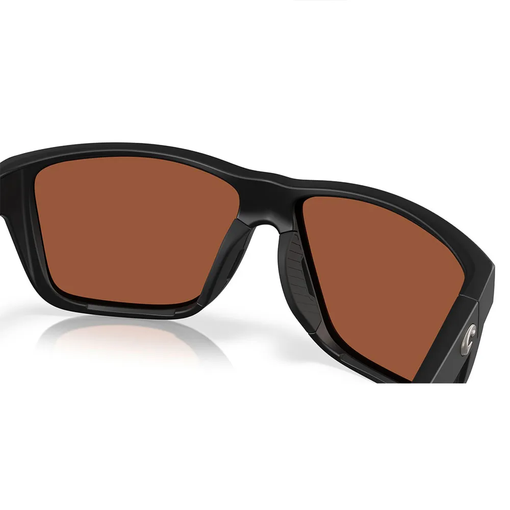 Купить Costa 06S9120-91200258 поляризованные солнцезащитные очки Broadbill ii Matte Black 04 Green Mirror 580G/CAT3 7ft.ru в интернет магазине Семь Футов