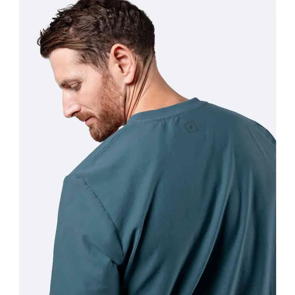 Купить Zhik tee-0735-m-tea-014 Футболка с коротким рукавом Carbon Deep Teal 30x20x5 14 Years 7ft.ru в интернет магазине Семь Футов