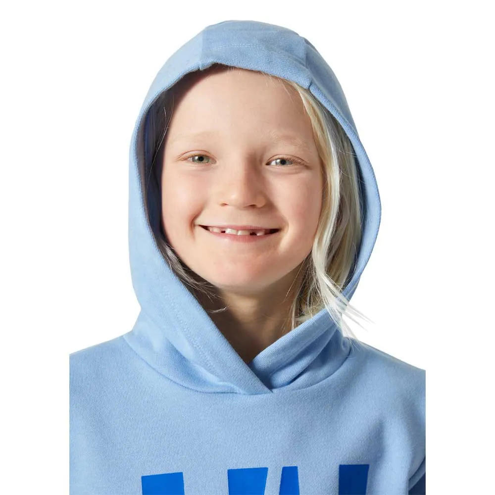 Купить Helly hansen 41677_627-14 Толстовка с капюшоном Logo Bright Blue 40x30x15 13-14 Years 7ft.ru в интернет магазине Семь Футов