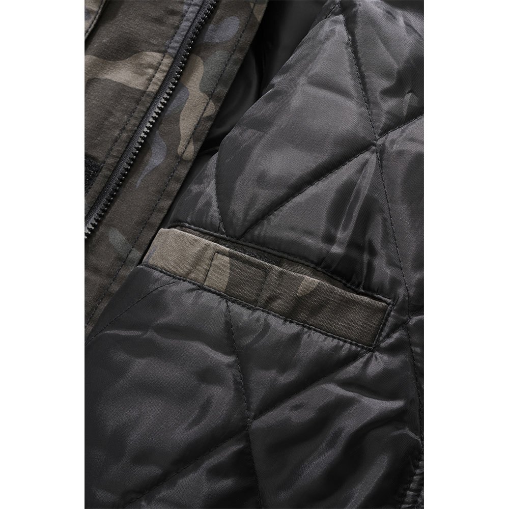 Купить Brandit 3107-4-XXL Куртка Bronx Зеленый  Dark Camo 2XL 7ft.ru в интернет магазине Семь Футов