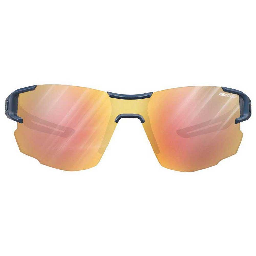 Купить Julbo J4963812 Aerolite Солнцезащитные очки фотохромные поляризованные Blue / Blue / Mulilayer Gold / Pink Reactiv Perforomance 1-3 LAG/CAT1-3 7ft.ru в интернет магазине Семь Футов