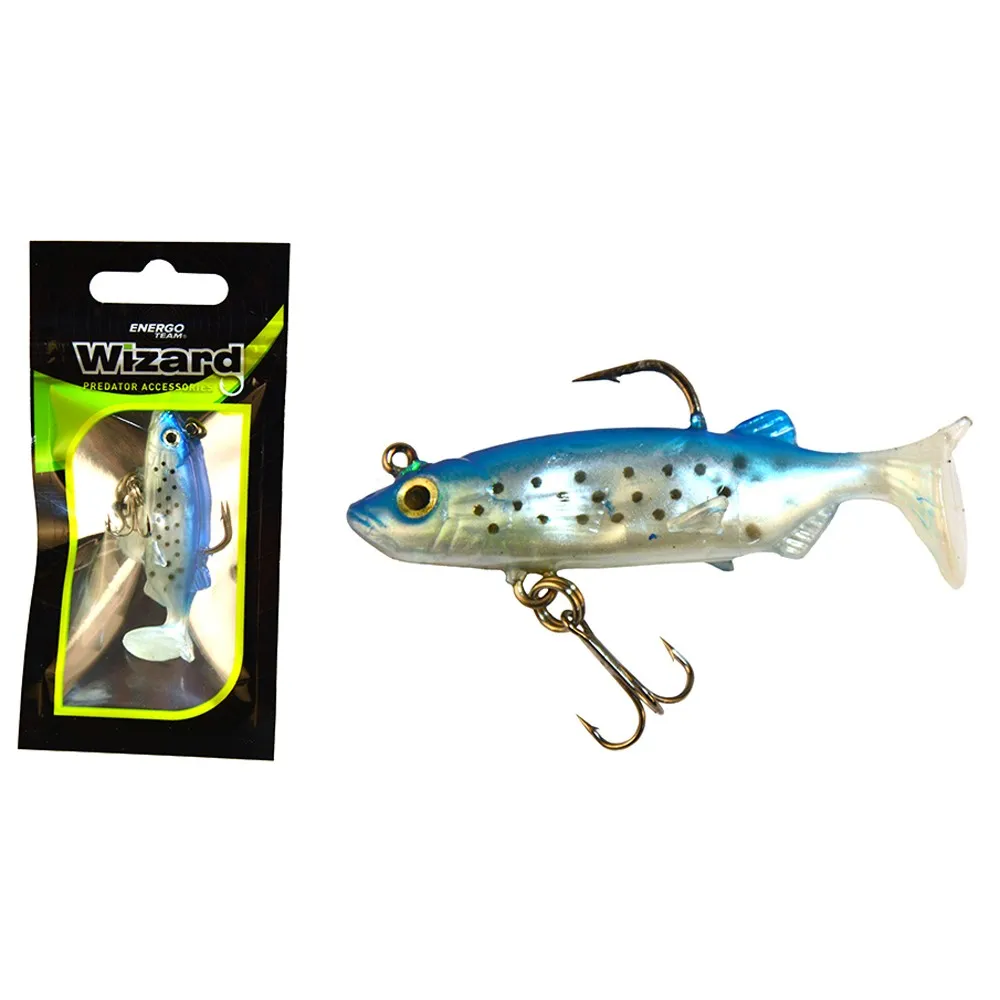 Купить Wizard 86916-255 Мягкий приманка Swimbait Paddle Long 50.8 mm Silver Blue 7ft.ru в интернет магазине Семь Футов