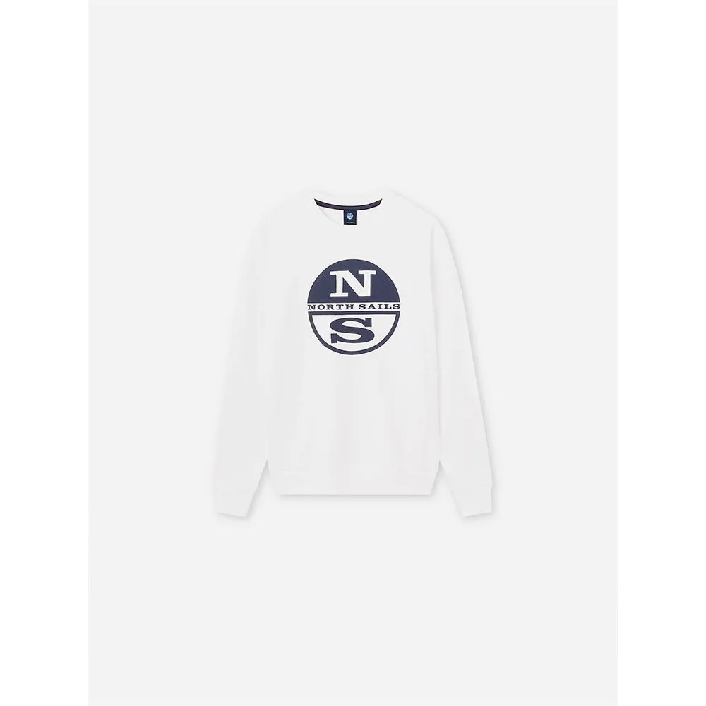 Купить North sails 691001-0101-7 Толстовка 691001 Graphic Белая White 3XL 7ft.ru в интернет магазине Семь Футов