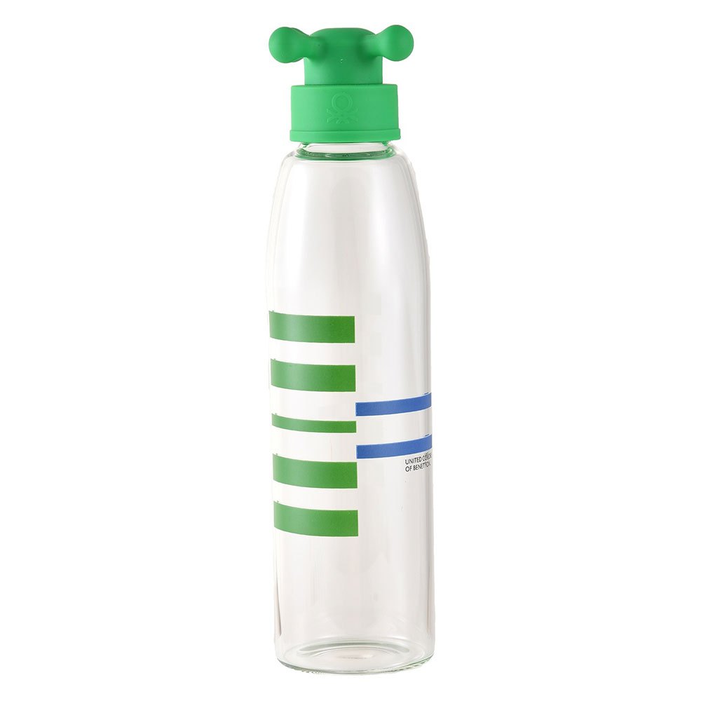 Купить Benetton BE345 500ml Borosilicate Бутылка для воды Green 7ft.ru в интернет магазине Семь Футов