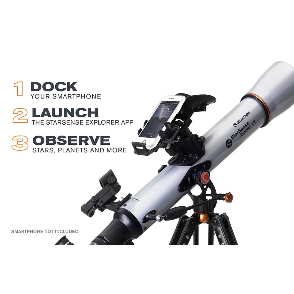 Купить Celestron C22450 StarSense Explorer LT 70AZ Телескоп  Black 7ft.ru в интернет магазине Семь Футов