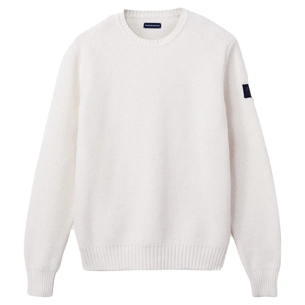 Купить North sails 699444-0105-XXL Свитер Свитер Cotton Wool Белая Marshmallow 2XL 7ft.ru в интернет магазине Семь Футов