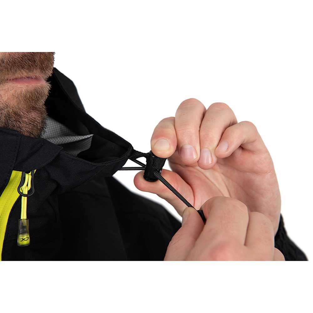 Купить Matrix fishing GPR326 Куртка 10K Waterproof Черный  Black / Lime 2XL 7ft.ru в интернет магазине Семь Футов