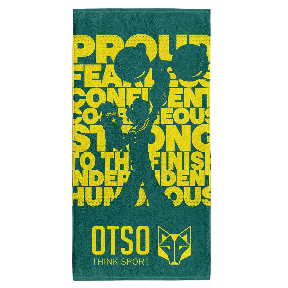 Купить Otso T15075-POPEYESTRONG24-USZ Полотенце из микрофибры Popeye Strong Multicolour 7ft.ru в интернет магазине Семь Футов