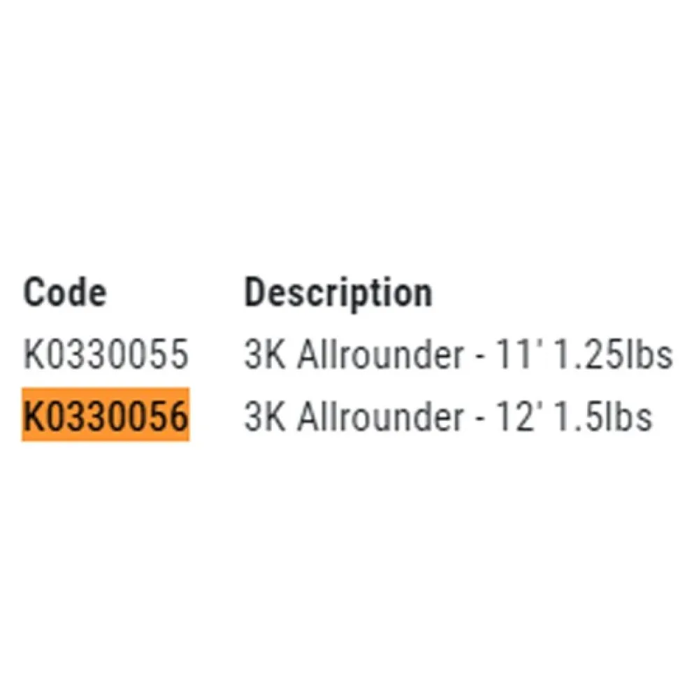 Купить Korum K0330056 карповая удочка 3K Allrounder 12´  Black 3.65 m 7ft.ru в интернет магазине Семь Футов
