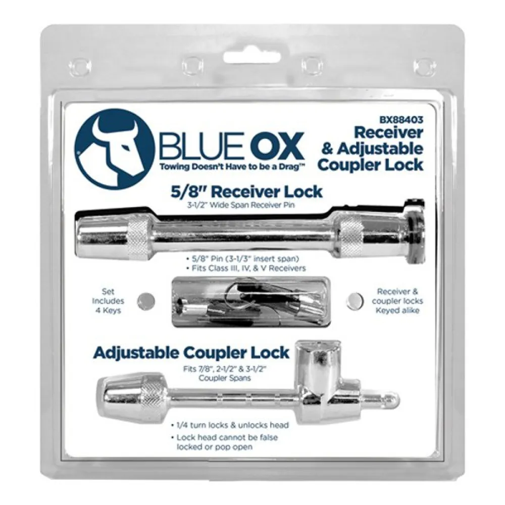Купить Blue ox 123-BX88403 Блокировка сцепки BXW4000  Grey 63.5 mm 7ft.ru в интернет магазине Семь Футов