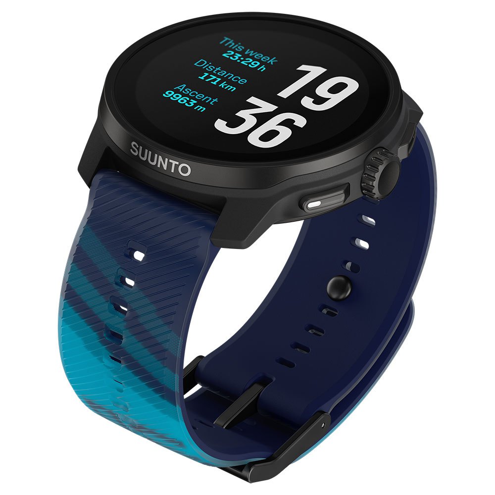 Купить Suunto SS051034000 Часы Race S UTMB World Series Голубой  All Black / Navy Blue 7ft.ru в интернет магазине Семь Футов