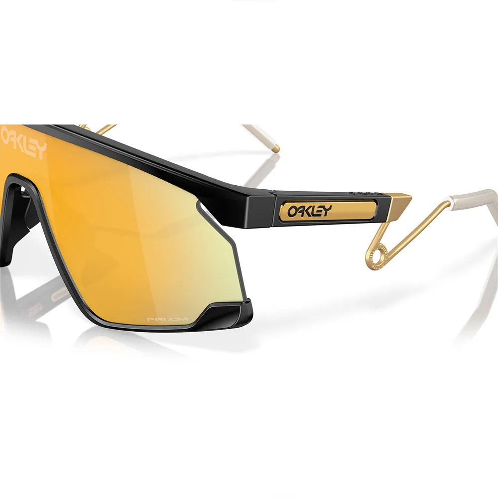Купить Oakley OO9237-0139 Солнцезащитные очки Bxtr metal Желтый Matte Black Prizm 24K/CAT3 7ft.ru в интернет магазине Семь Футов