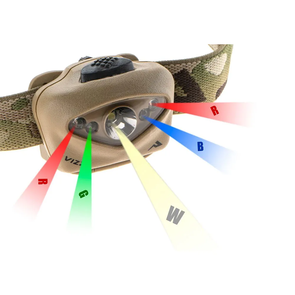 Купить Princeton tec 12108075100 Налобный фонар Vizz 550 RGB Multicam 20x10x10 7ft.ru в интернет магазине Семь Футов