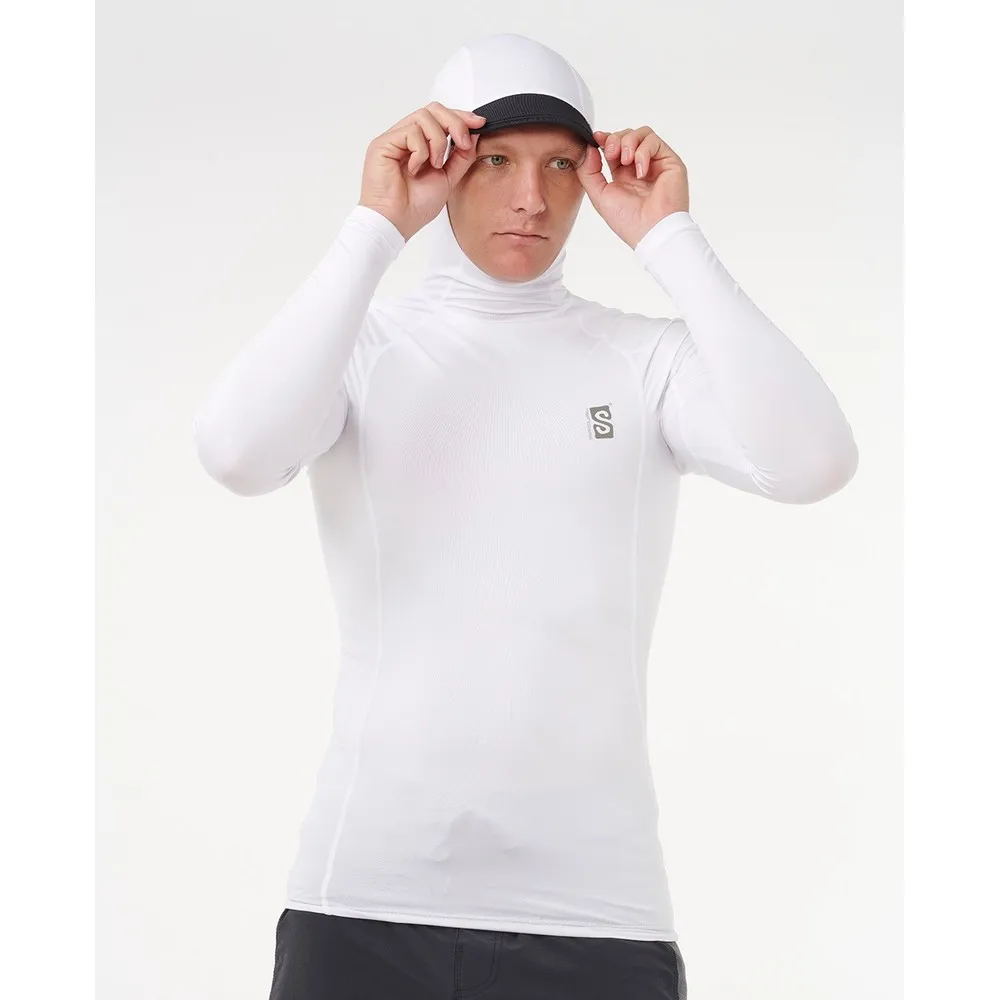Купить Rip curl 18cmrv_1000_xl Rash guard с длинным рукавом и капюшоном S-Series UPF Perf White 30x25x2 7ft.ru в интернет магазине Семь Футов