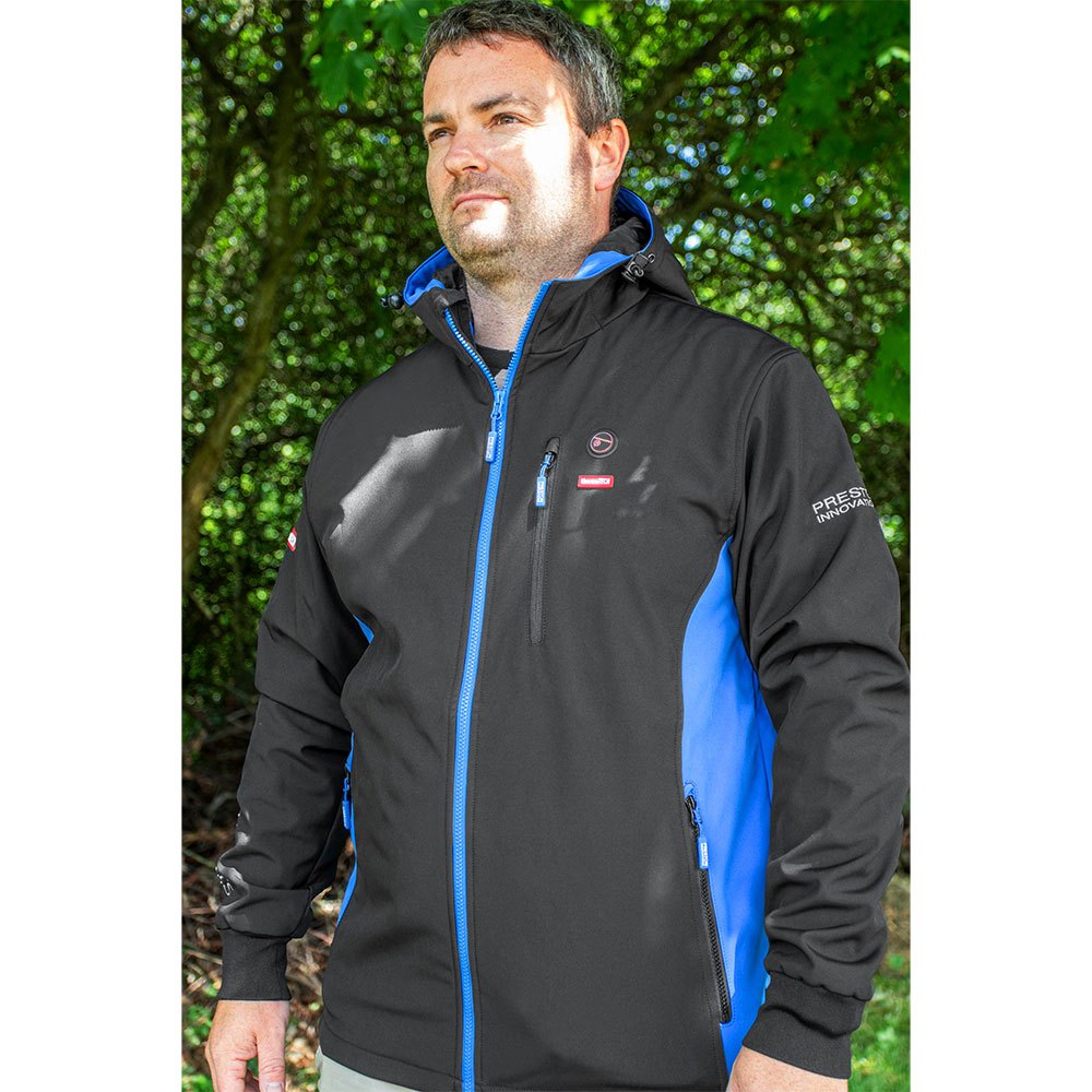 Купить Preston innovations P0200445 Куртка Thermatech Heated Softshell Черный Black 2XL 7ft.ru в интернет магазине Семь Футов