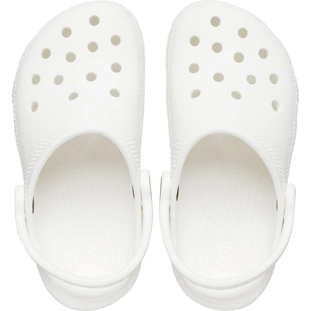 Купить Crocs 206990-100b-c8 Деревянные башмаки Classic White 35x25x15 EU 24 7ft.ru в интернет магазине Семь Футов