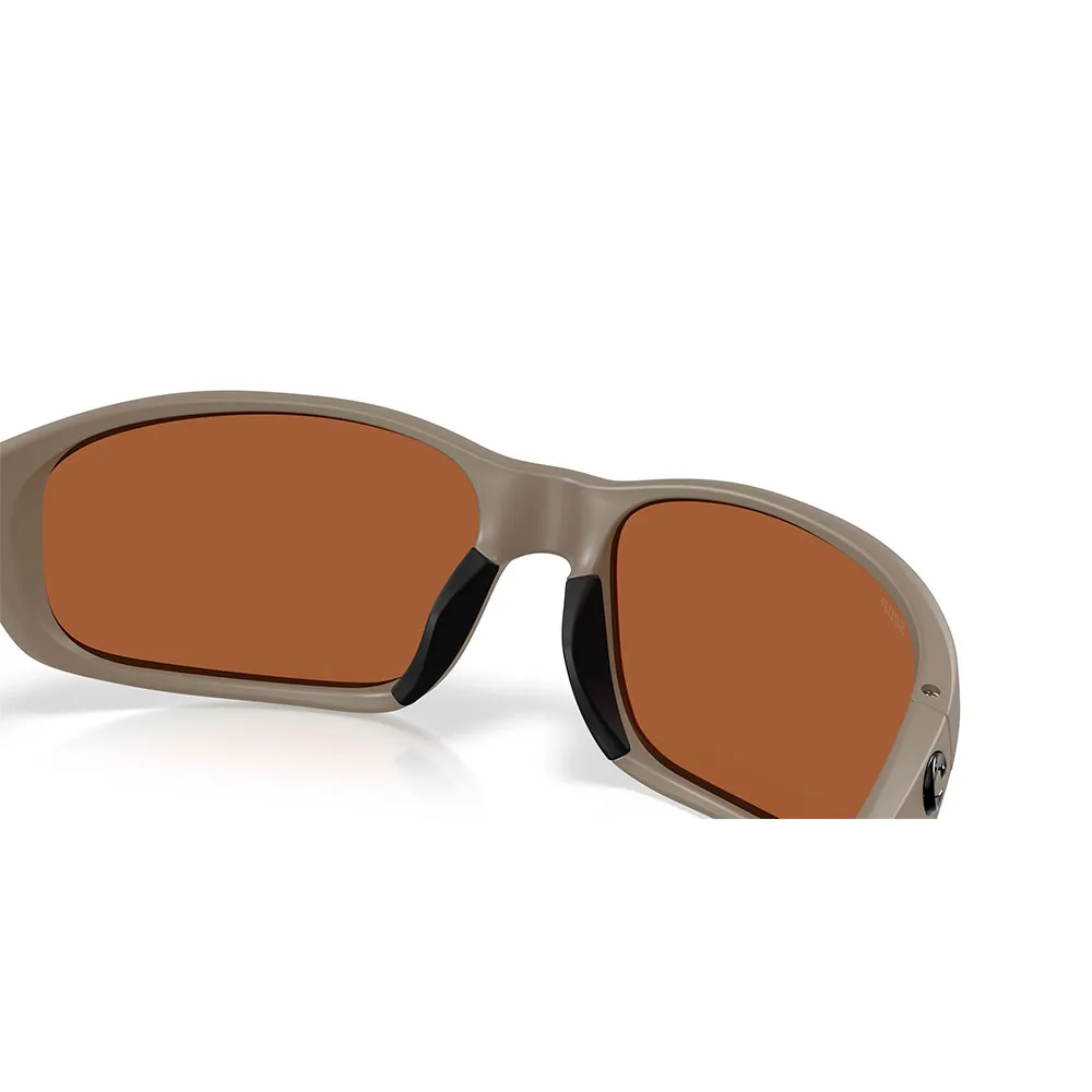 Купить Costa 06s9134-91341059 поляризованные солнцезащитные очки Brine ii Matte Sand 20x10x10 Copper Silver Mirror 580G/CAT3 7ft.ru в интернет магазине Семь Футов