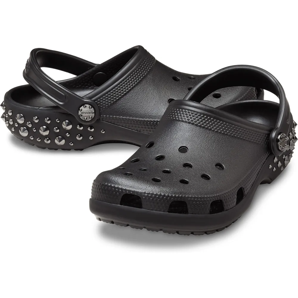 Купить Crocs 211596-001-m9w11 Деревянные башмаки Classic Studded Black 35x25x15 EU 42 7ft.ru в интернет магазине Семь Футов