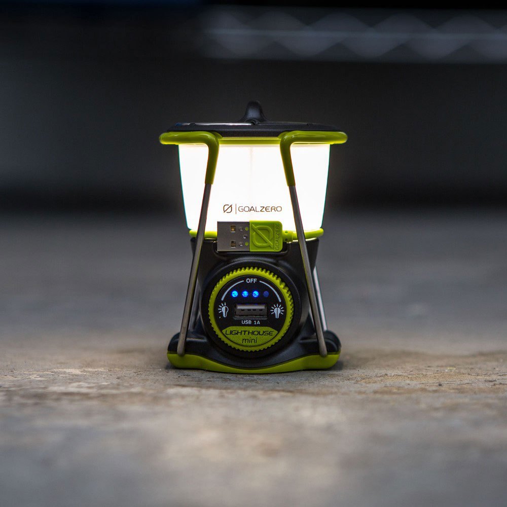 Купить Goal zero 32011 Lighthouse Mini Lantern и USB Power Hub Зеленый Black / Green 7ft.ru в интернет магазине Семь Футов