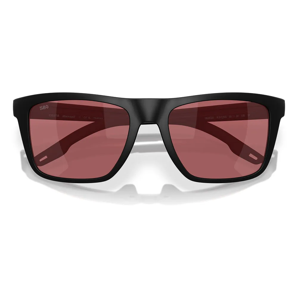 Купить Costa 06S9107-91071355 поляризованные солнцезащитные очки Mainsail Matte Black Rose 580G/CAT3 7ft.ru в интернет магазине Семь Футов