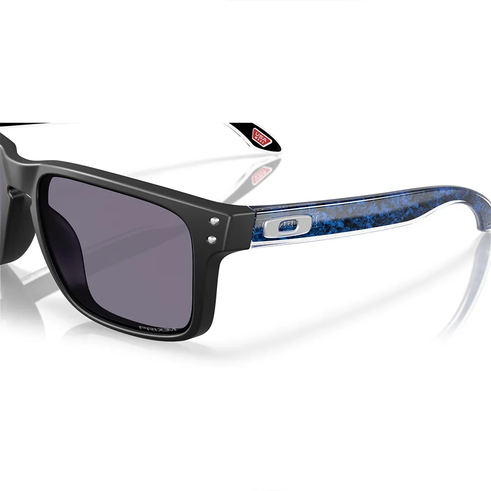 Купить Oakley OO9102-Z355-57 Солнцезащитные очки Holbrook Бесцветный Matte Black Matte Prizm Grey/CAT3 7ft.ru в интернет магазине Семь Футов